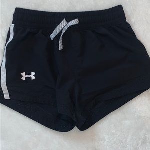 Girls under armor shorts